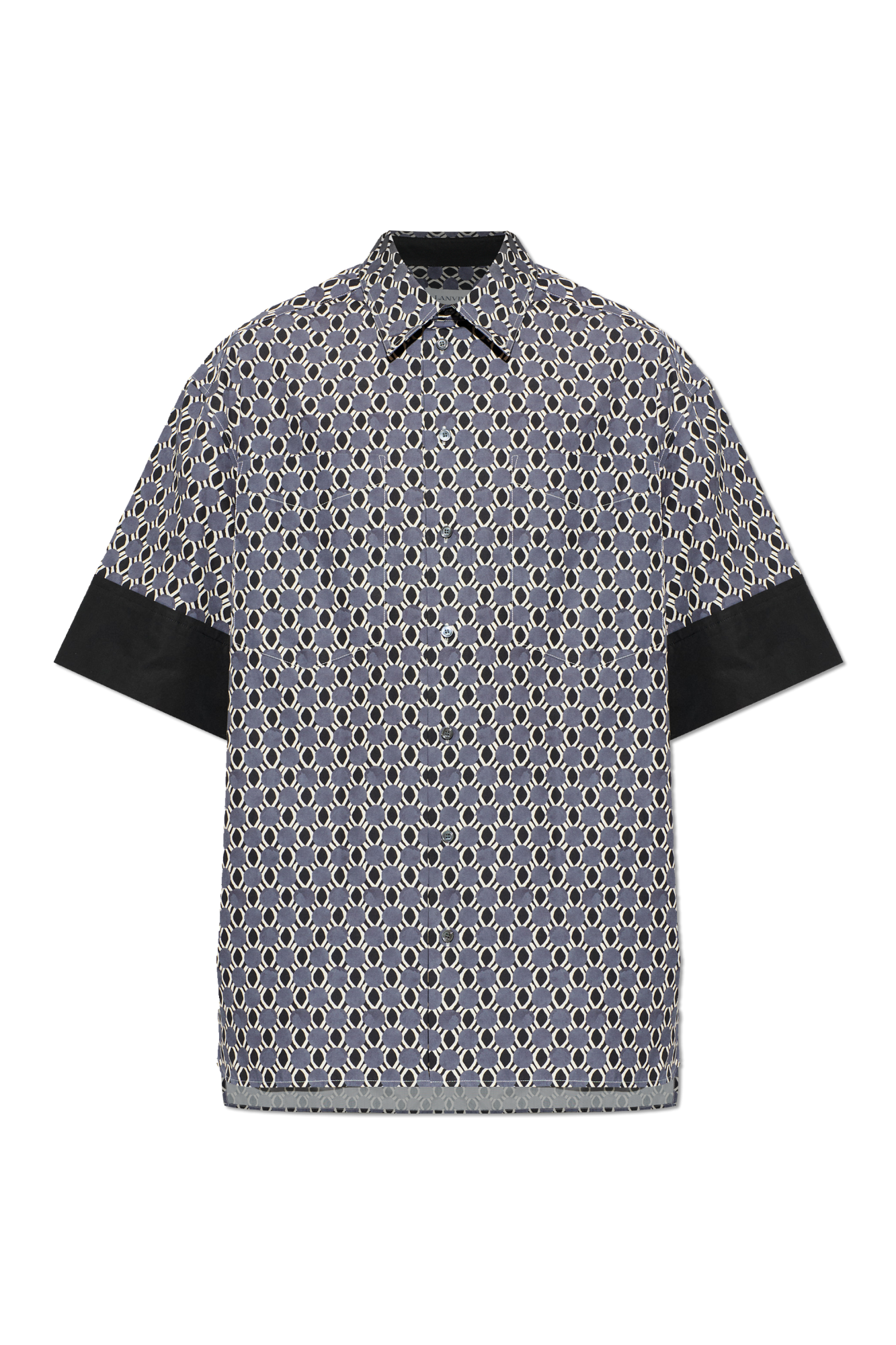 Lanvin Patterned short-sleeve shirt | Men's | Vitkac